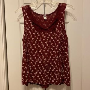 Sleeveless blouse